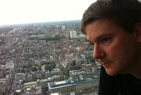 Me, atop the BT Tower - Sept 2010